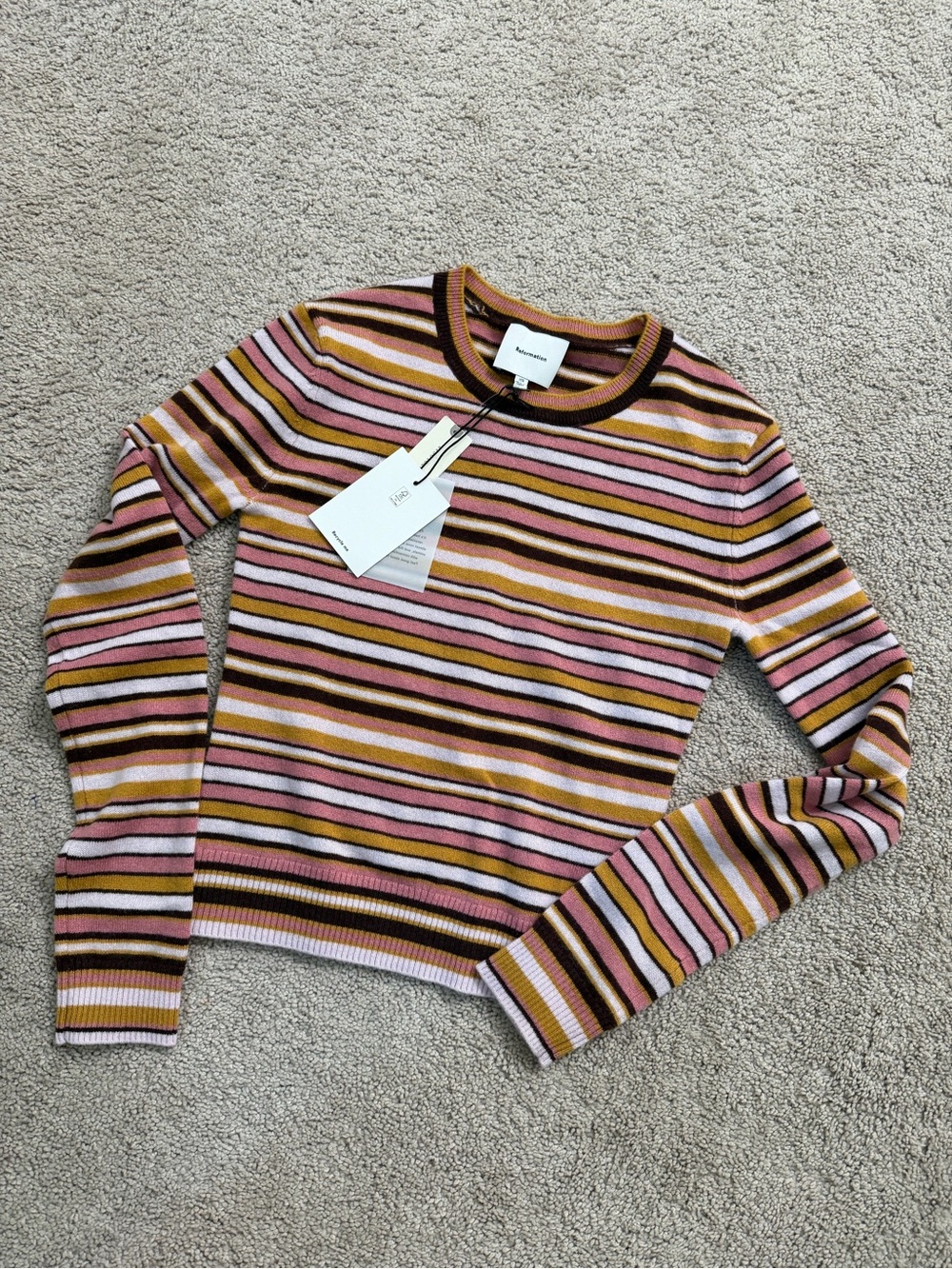 Reformation Lian cashmere sweater